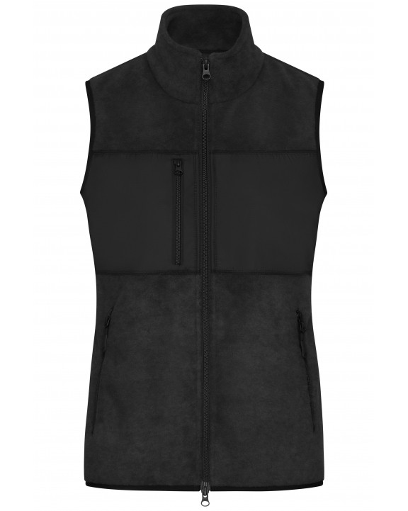 Laine polaire personnalisable JAMES & NICHOLSON Ladies´ Fleece Vest