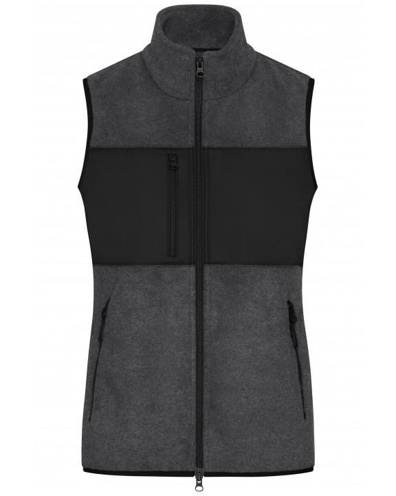 Laine polaire personnalisable JAMES & NICHOLSON Ladies´ Fleece Vest