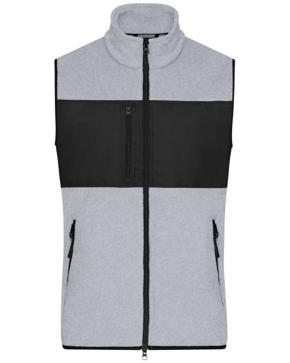 Laine polaire personnalisable JAMES & NICHOLSON Men´s Fleece Vest