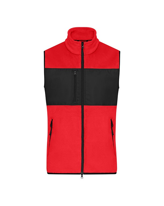 Laine polaire personnalisable JAMES & NICHOLSON Men´s Fleece Vest