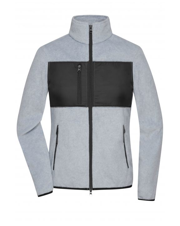 Polar Fleece JAMES & NICHOLSON Ladies´ Fleece Jacket voor bedrukking & borduring