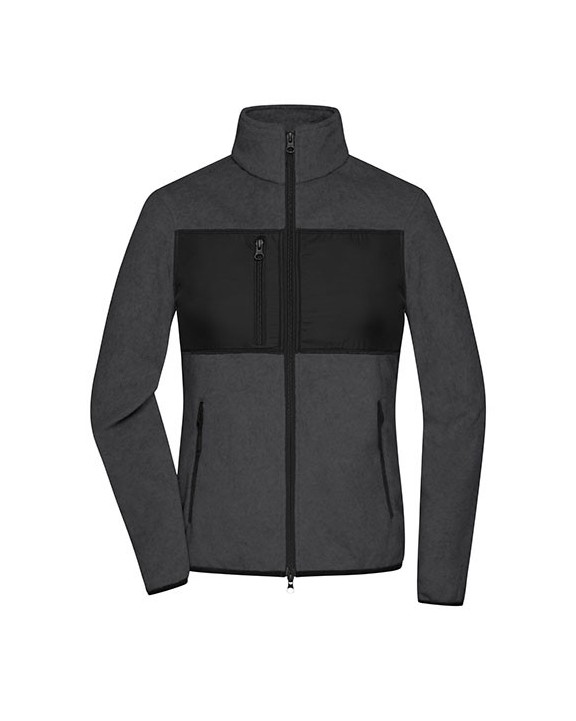 Laine polaire personnalisable JAMES & NICHOLSON Ladies´ Fleece Jacket