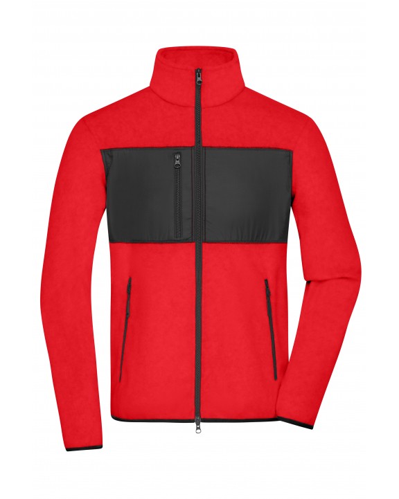 Laine polaire personnalisable JAMES & NICHOLSON Men´s Fleece Jacket