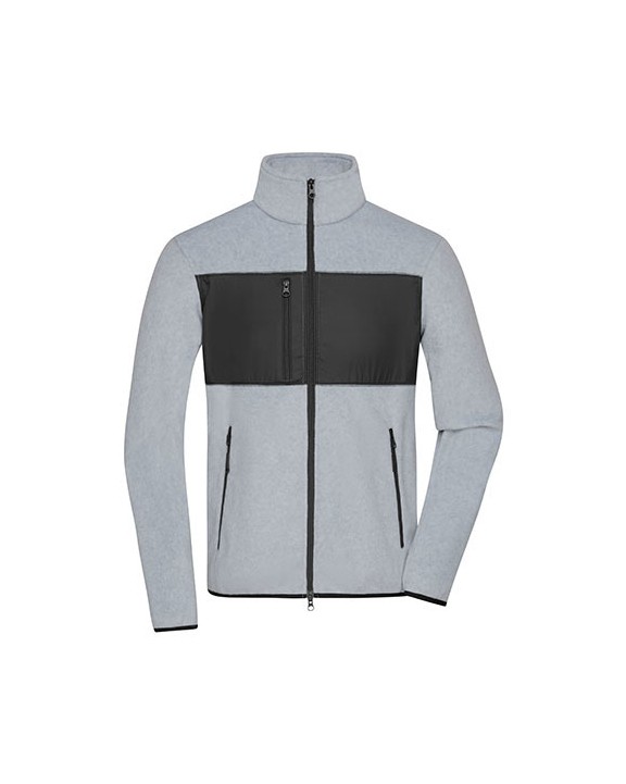 Laine polaire personnalisable JAMES & NICHOLSON Men´s Fleece Jacket