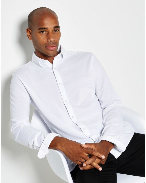 Poloshirt KUSTOM KIT Tailored Fit Superwash® 60º Pique Shirt personalisierbar