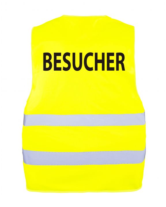 Fluohesje KORNTEX Safety Vest Passau - Besucher voor bedrukking & borduring