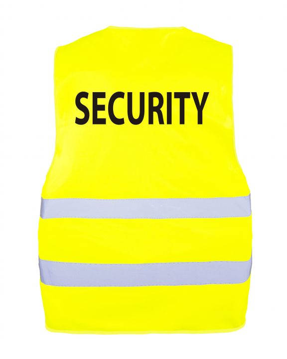 Fluohesje KORNTEX Safety Vest Passau - Security voor bedrukking & borduring