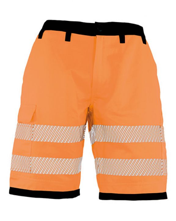 Pantalon personnalisable KORNTEX EOS Hi-Vis Workwear Shorts With Printing Areas
