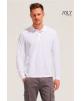 Poloshirt SOL'S Unisex Long Sleeve Polycotton Polo Shirt voor bedrukking & borduring