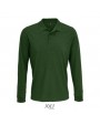 Polo personnalisable SOL'S Unisex Long Sleeve Polycotton Polo Shirt