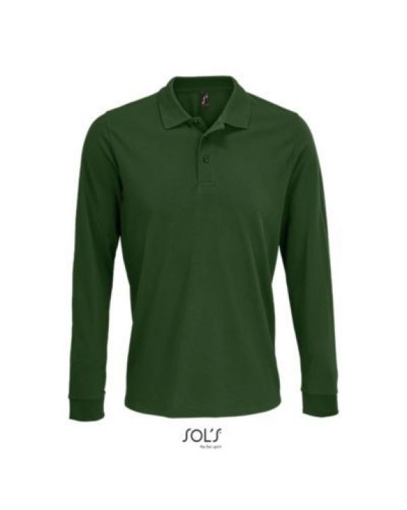 Polo personnalisable SOL'S Unisex Long Sleeve Polycotton Polo Shirt