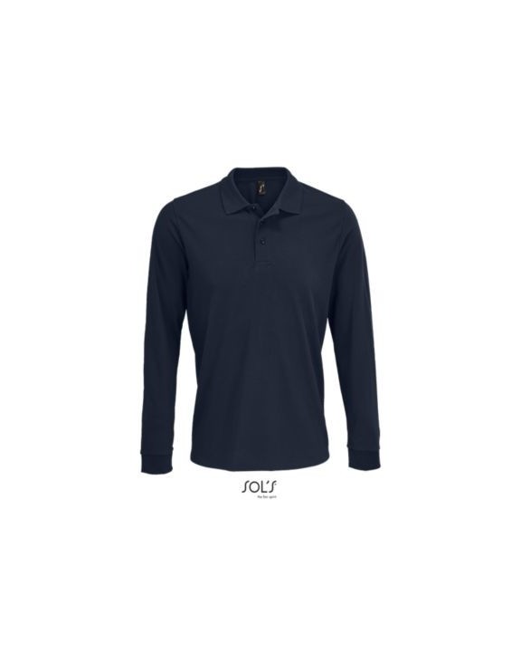 Polo personnalisable SOL'S Unisex Long Sleeve Polycotton Polo Shirt