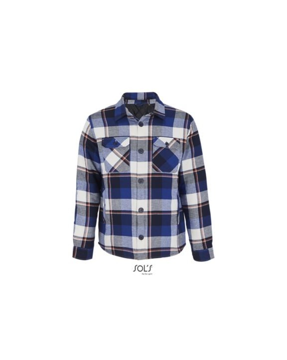 Hemd SOL'S Unisex Checkered Overshirt Noah voor bedrukking &amp; borduring