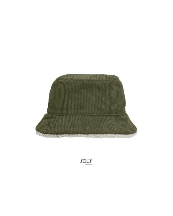 Bob personnalisable SOL'S Reversible Sherpa And Velvet Bucket Hat