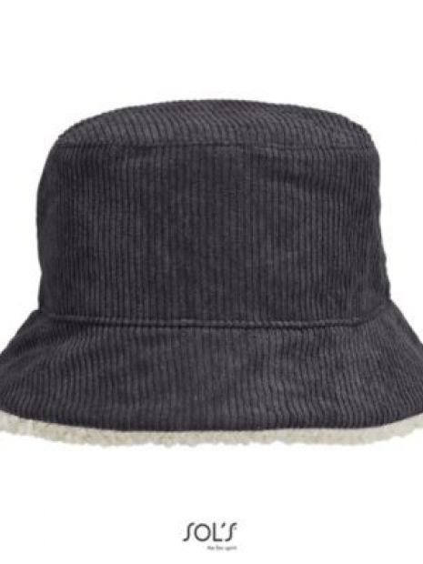 Reversible Sherpa And Velvet Bucket Hat