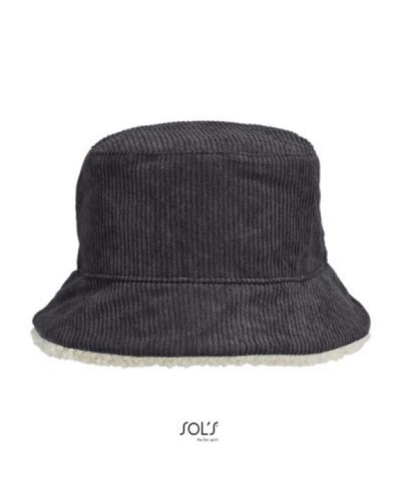 Bucket hat SOL'S Reversible Sherpa And Velvet Bucket Hat voor bedrukking & borduring