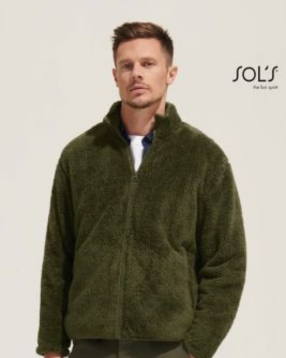 Laine polaire personnalisable SOL'S Unisex Fleece Zip Jacket Finch