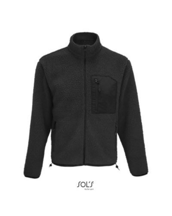 Jas SOL'S Unisex Sherpa Jacket Fury voor bedrukking & borduring