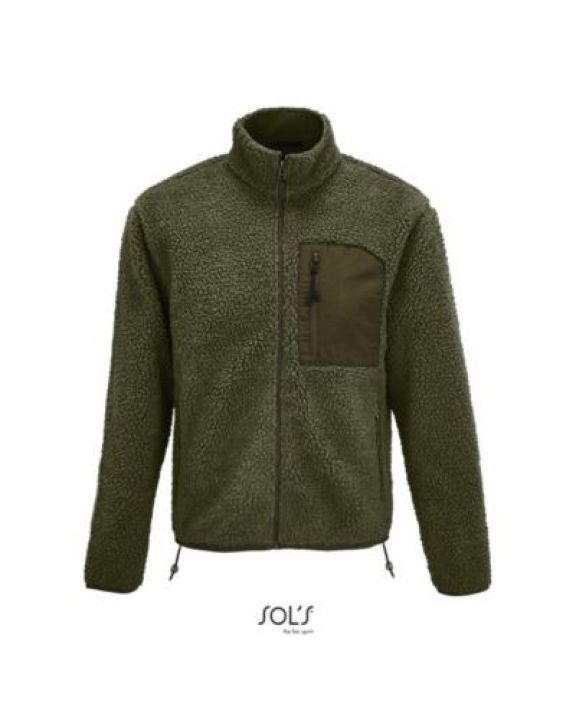 Jas SOL'S Unisex Sherpa Jacket Fury voor bedrukking & borduring