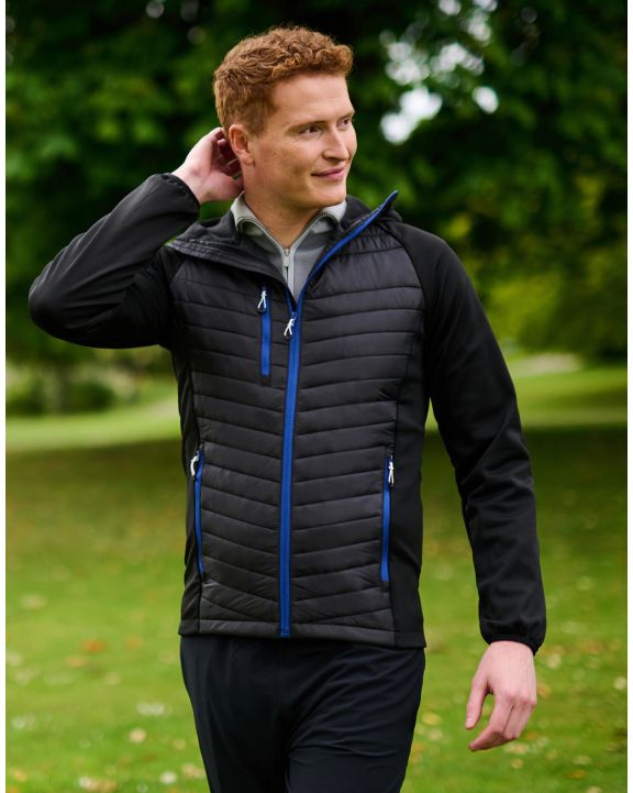 Jas REGATTA Men’s Navigate Hybrid Hooded Jacket voor bedrukking & borduring