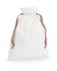 Sac & bagagerie personnalisable WESTFORDMILL Cotton Gift Bag with Ribbon Drawstring