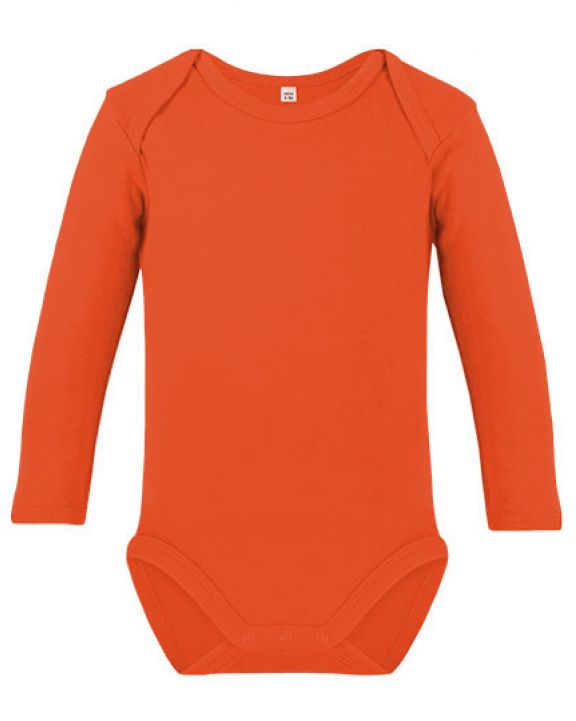 Baby artikel LINK KIDS WEAR Organic Baby Bodysuit Long Sleeve Bailey 02 voor bedrukking & borduring