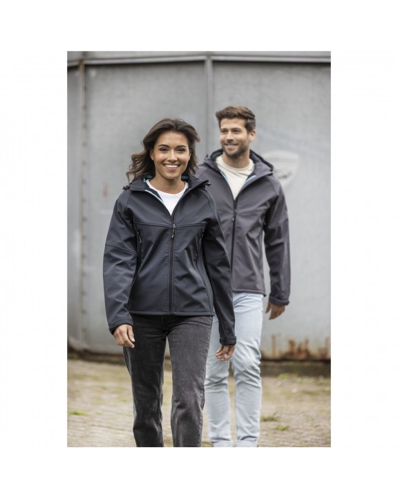 Softshell personnalisable ELEVATE Veste softshell recyclée femme Coltan
