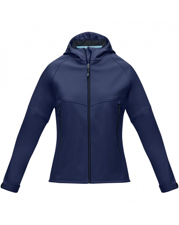 Softshell personnalisable ELEVATE Veste softshell recyclée femme Coltan