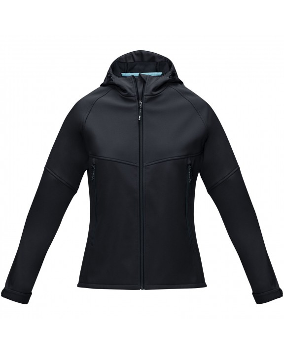 Softshell personnalisable ELEVATE Veste softshell recyclée femme Coltan