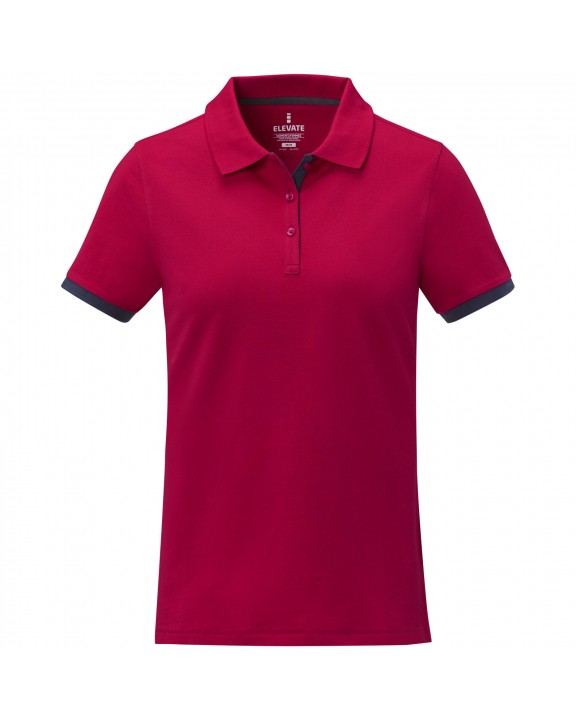 Polo personnalisable ELEVATE Polo Morgan à manches courtes deux tons femme