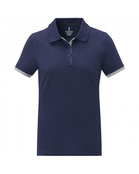 Polo personnalisable ELEVATE Polo Morgan à manches courtes deux tons femme