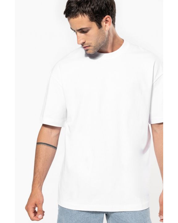 T-shirt KARIBAN Oversized T-shirt korte mouwen uniseks voor bedrukking & borduring