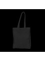 KIMOOD Sac shopping rectangulaire K-loop black jhoot personnalisable