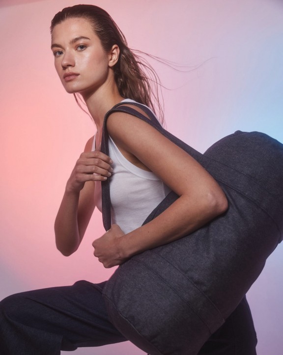 Polo personnalisable KIMOOD Sac polochon denim