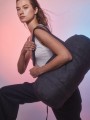 Polos à personnaliser KIMOOD Sac polochon denim 