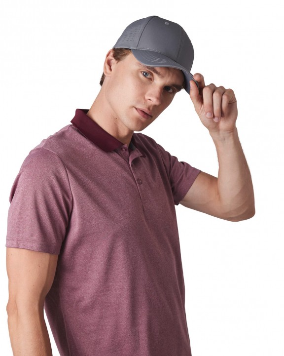 Casquette personnalisable K-UP Casquette microperforée - 6 panneaux