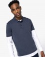 Polo personnalisable NATIVE SPIRIT Polo écoresponsable délavé en jersey homme