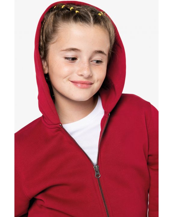 Sweatshirt NATIVE SPIRIT Umweltfreundliches Kinder-Hoodie mit Reißverschluss personalisierbar