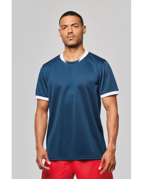 T-shirt PROACT Rugbyshirt met korte mouwen uniseks voor bedrukking & borduring