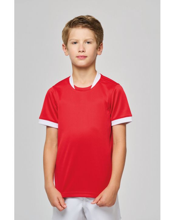 T-Shirt PROACT Rugby-Trikot mit kurzen Ärmeln für Kinder personalisierbar