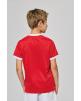 T-shirt PROACT Kinder rugbyshirt met korte mouwen voor bedrukking & borduring