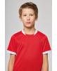 T-shirt PROACT Kinder rugbyshirt met korte mouwen voor bedrukking & borduring