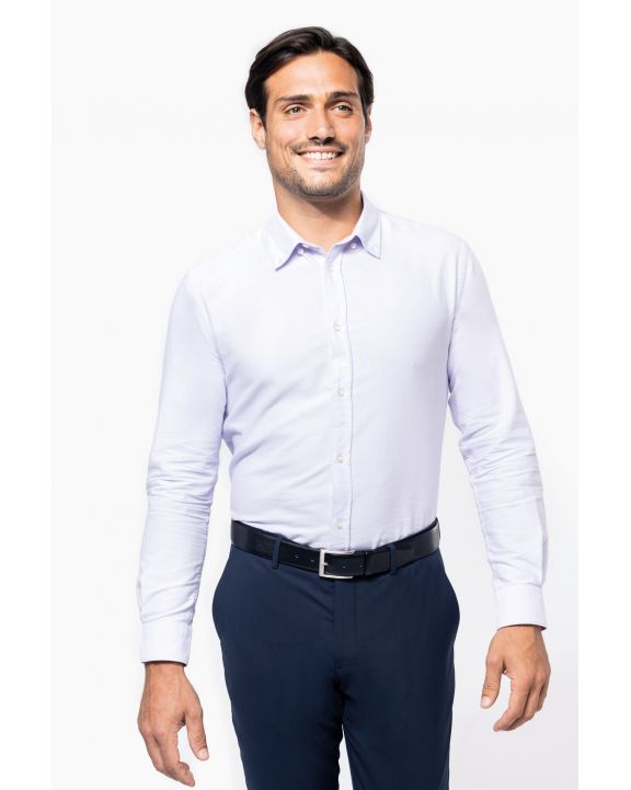 Chemise personnalisable KARIBAN Chemise Oxford manches longues homme