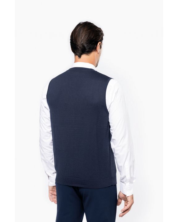 Pull personnalisable KARIBAN Gilet Supima® homme