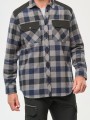 Chemises à personnaliser WK. DESIGNED TO WORK Chemise à carreaux avec poches homme 