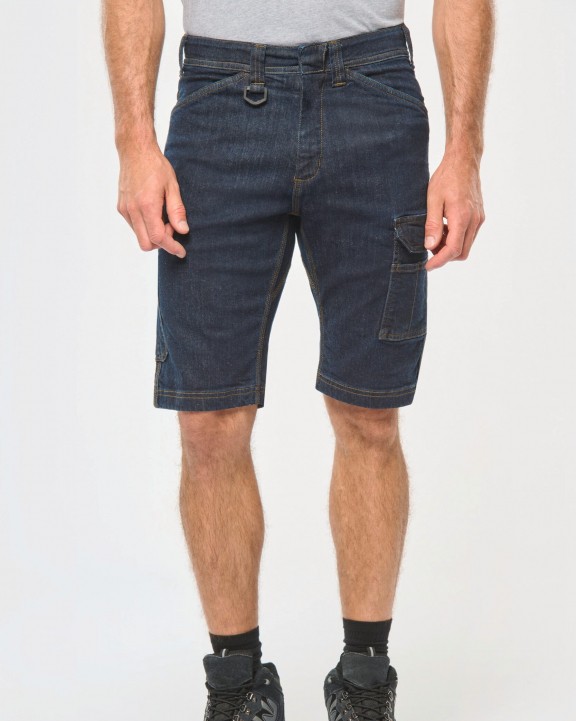 Bermuda & short personnalisable WK. DESIGNED TO WORK Bermuda denim multipoches homme