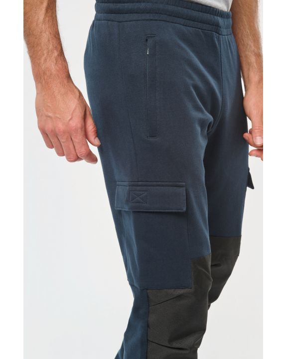 Pantalon personnalisable WK. DESIGNED TO WORK Pantalon molleton cargo écoresponsable homme