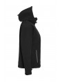 DAD VESTE SOFTSHELL TULSA FEMME EXT noir personnalisable