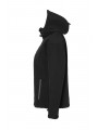 DAD VESTE SOFTSHELL TULSA FEMME EXT noir personnalisable