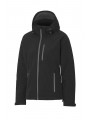 DAD VESTE SOFTSHELL TULSA FEMME EXT noir personnalisable